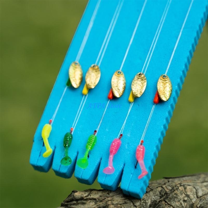 Fishing Lure Swimbait - U13C 50Pcs Small Swim Baits 1.5cm