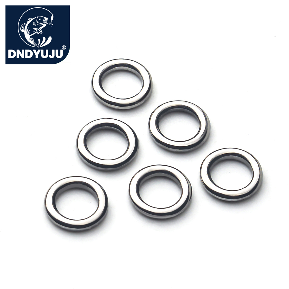 DNDYUJU 50pcs Fishing Solid Ri - огляд і ціна Fishing Lure Accessories