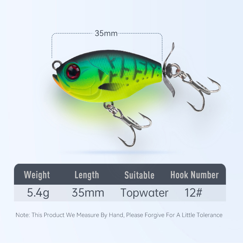 Kingdom Propeller Topwater Pop - огляд і ціна Fishing Lure Swimbait