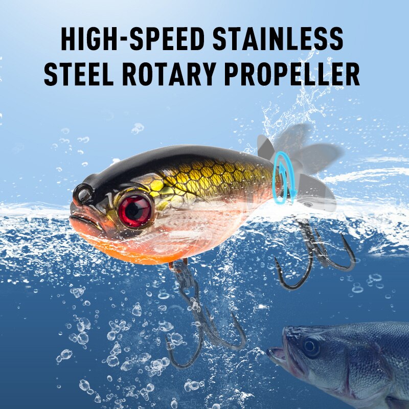 Kingdom Propeller Topwater Pop - огляд і ціна Fishing Lure Swimbait