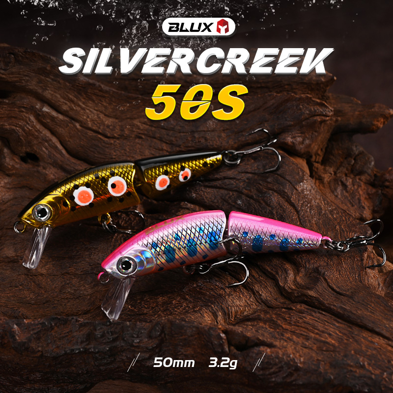 BLUX DR. Minnow Joint 50S Swim - огляд і ціна Fishing Lure Swimbait