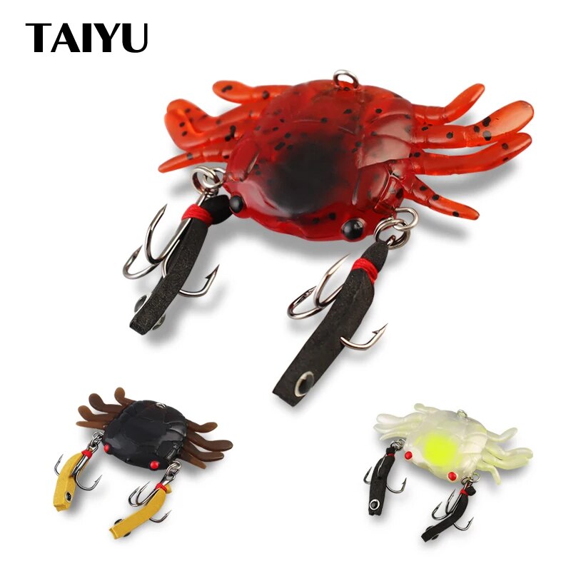 TAIYU Bionic Crab Fishing Lure - огляд і ціна Fishing Lure Soft Plastic