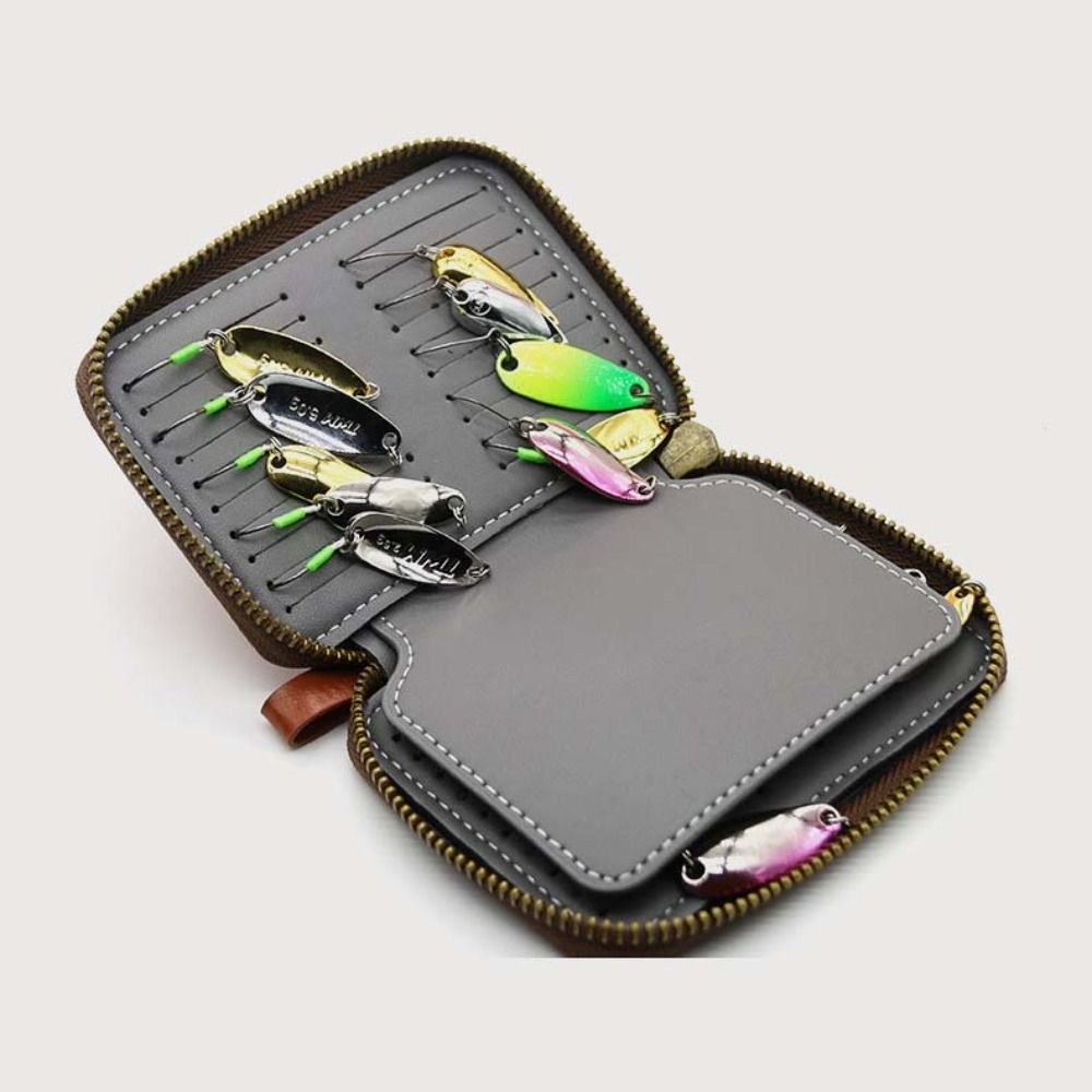 PU Leather Lure Wallet Bag Lur - огляд і ціна Fishing Lure Spinner