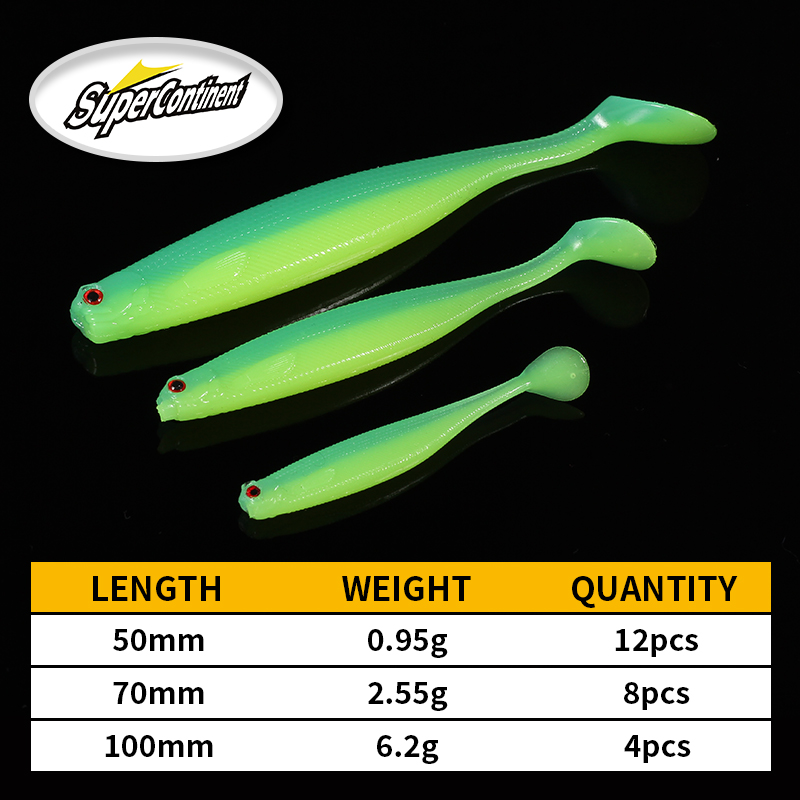 2022 Supercontinent ShadTeez 5 - огляд і ціна Fishing Lure Swimbait