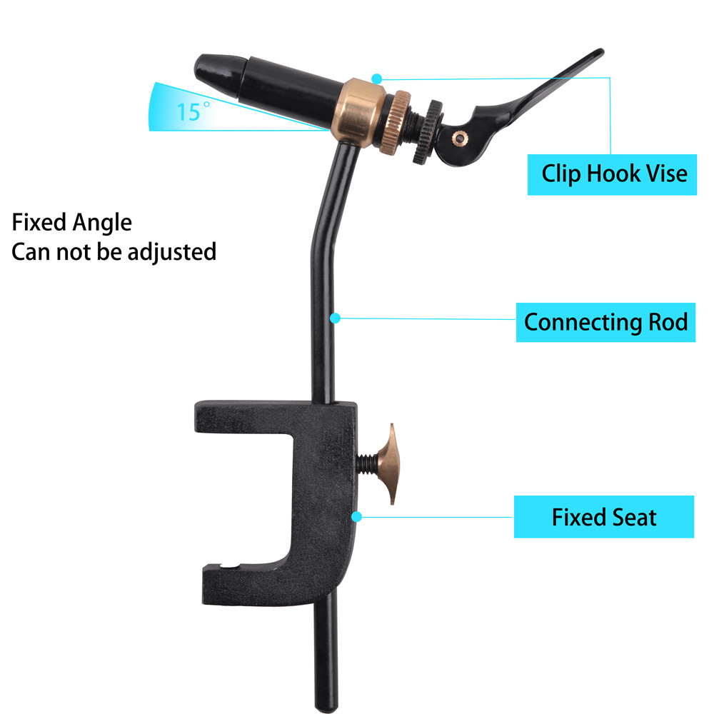 Rotary Fly Tying Vise Tool Saf - огляд і ціна Fishing Lure Jig