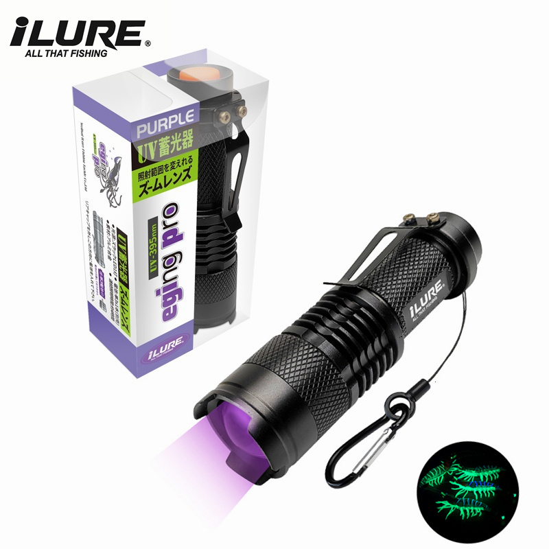 Mini UV Flashlight 395nm Ultra - огляд і ціна Fishing Lure Jig
