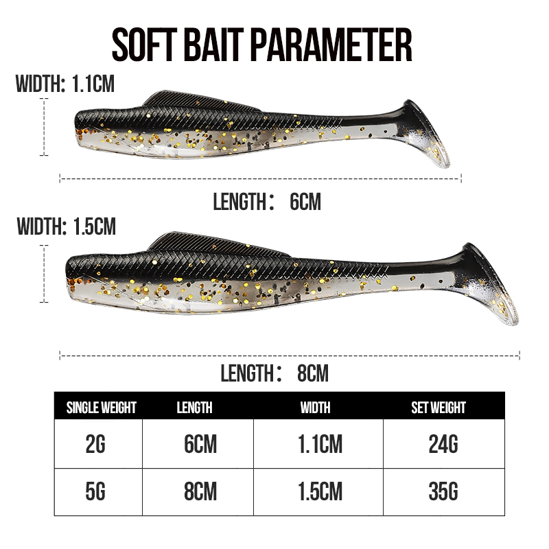 TAIYU Floating Water T-Tail He - огляд і ціна Fishing Lure Topwater