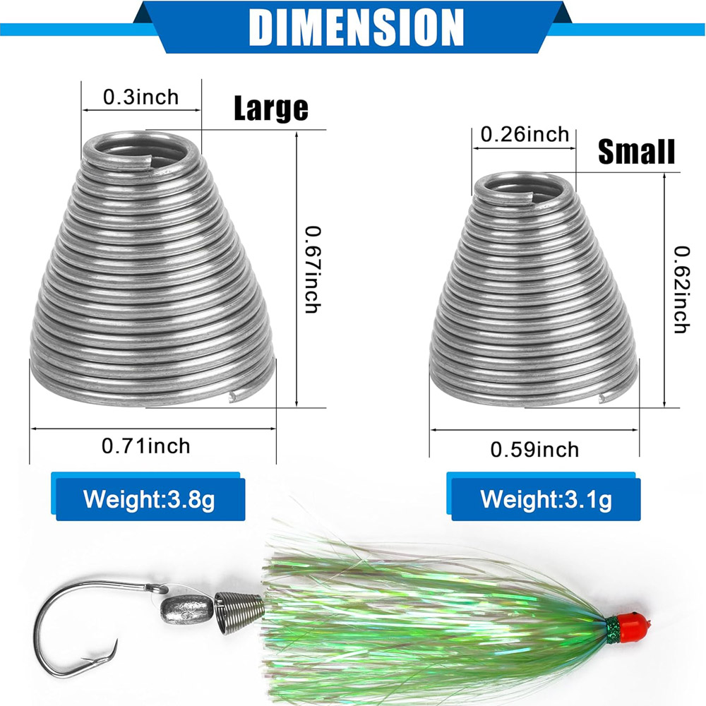 20Pcs Ballyhoo Bait Rigging Sp - огляд і ціна Fishing Lure Accessories