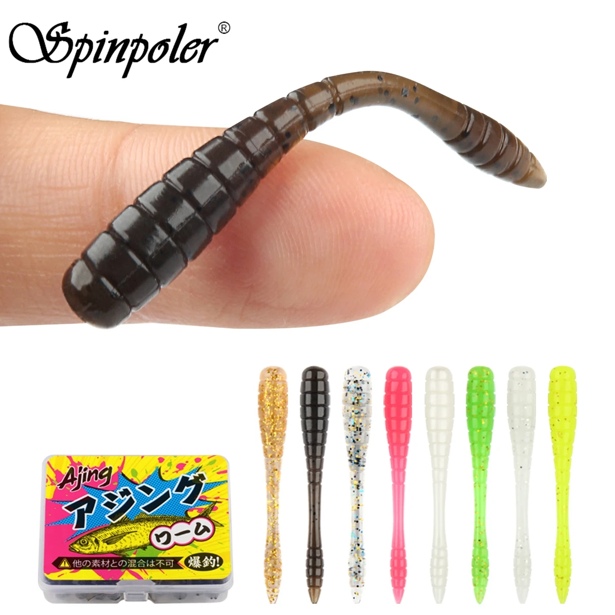 Spinpoler TPR Ajing Soft Lures - огляд і ціна Fishing Lure Swimbait