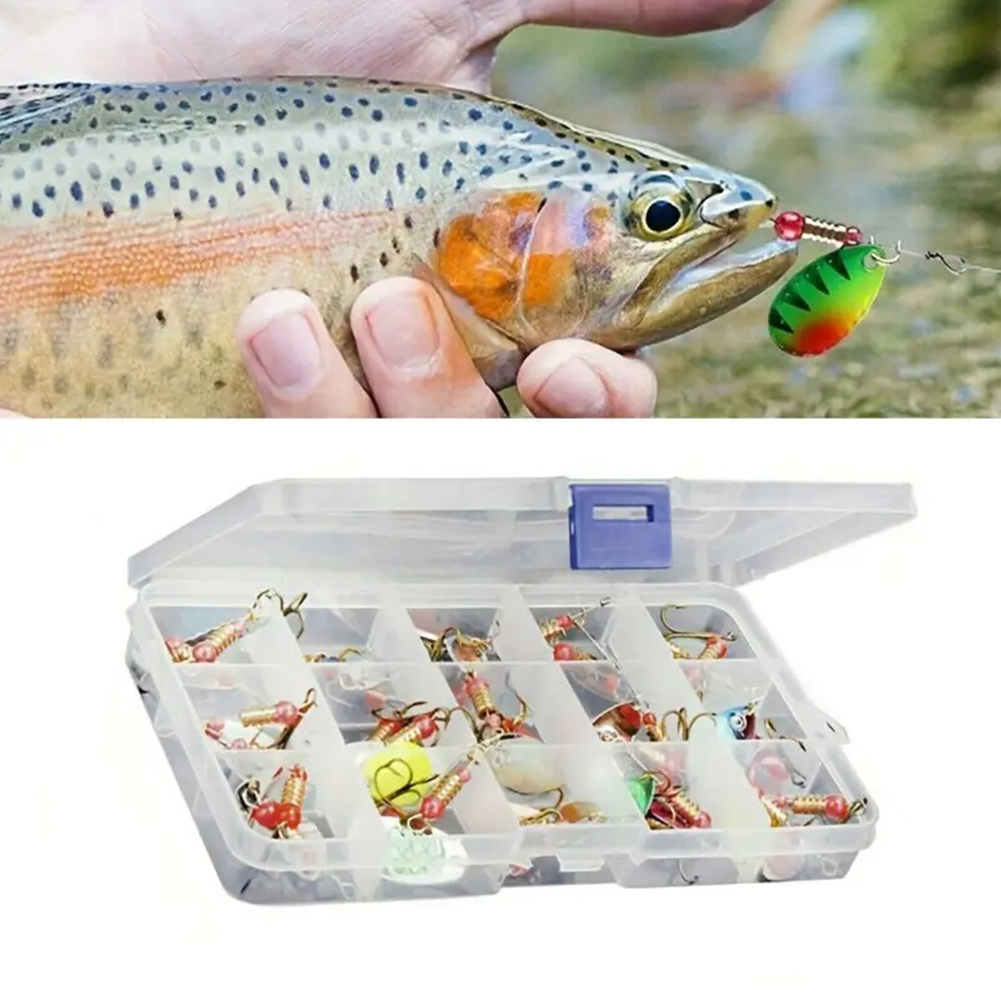 30pcs Metal Spoon Spinner Fish - огляд і ціна Fishing Lure Crankbait