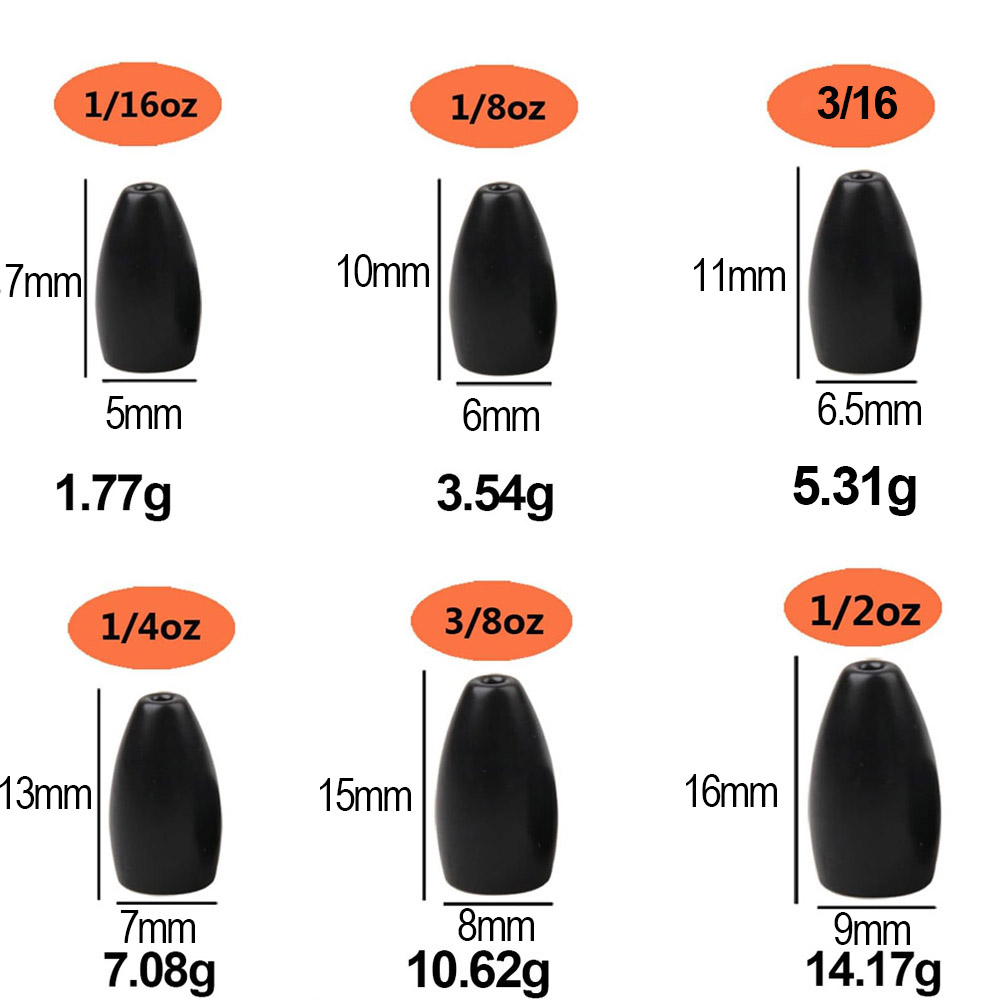 Tungsten Steel Fishing Weights - огляд і ціна Fishing Lure Jig