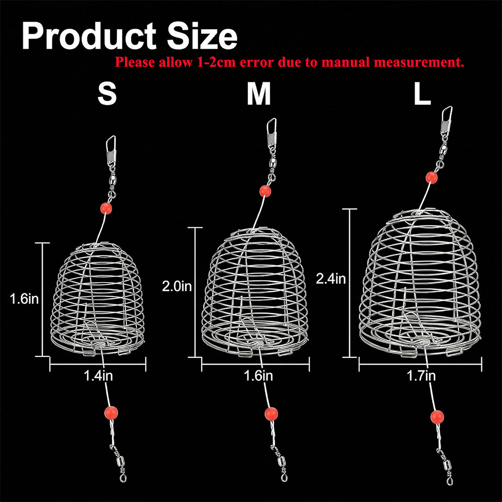 Carp Fishing Bait Trap Cage Bu - огляд і ціна Fishing Lure Accessories